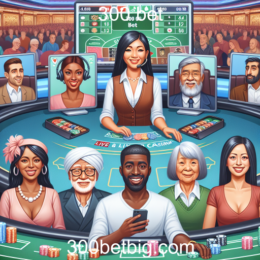 A Experiência de Cassino Ao Vivo na 300 Bet